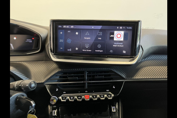 Peugeot 208 Hybrid 100 AUT Allure Navigatie Apple Carplay/ Android Auto Camera Parkeersensoren Adaptive Cruise Control Stoelverwarming Ledverlichting Climate control