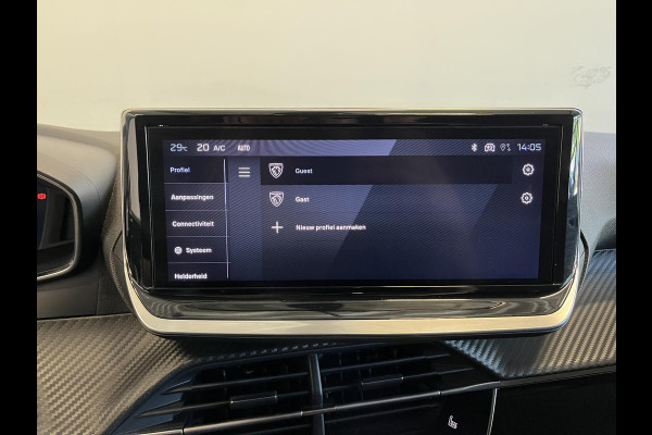 Peugeot 208 Hybrid 100 AUT Allure Navigatie Apple Carplay/ Android Auto Camera Parkeersensoren Adaptive Cruise Control Stoelverwarming Ledverlichting Climate control