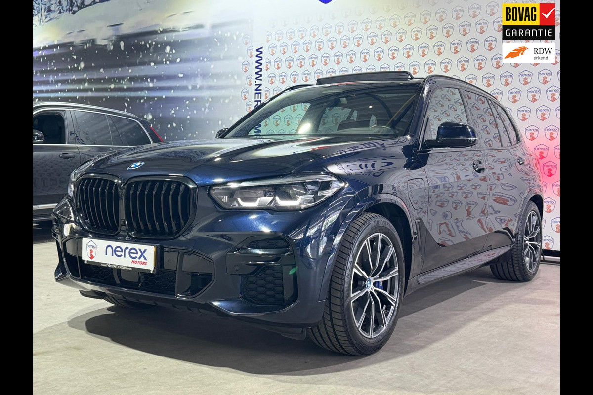BMW X5 XDrive45e High Executive M-SPORT | Luchtvering | Shadow | Pano | Memory BMW X5 XDrive45e High Executive M-SPORT | Luchtvering | Shadow | Pano | Memory