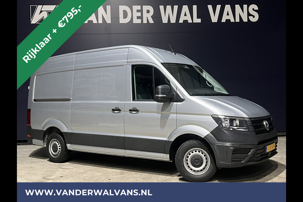 Volkswagen Crafter 2.0 TDI 140pk L3H3 L2H2 Euro6 RIJKLAAR Airco | Navigatie | Apple Carplay | Android Auto | Cruisecontrol Bijrijdersbank, 3000kg trekvermogen, zilver Volkswagen Crafter 2.0 TDI 140pk L3H3 L2H2 Euro6 RIJKLAAR Airco | Navigatie | Apple Carplay | Android Auto | Cruisecontrol Bijrijdersbank, 3000kg trekvermogen, zilver