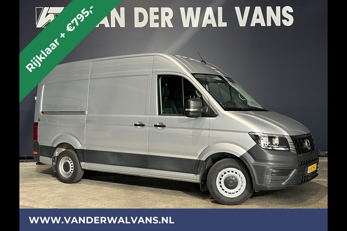 Volkswagen Crafter 2.0 TDI 140 pk L3H3 L2H2 Euro6 *Rijklaar Direct Rijden* Airco | Camera | Apple Carplay | Cruisecontrol Parkeersensoren, Android Auto, Chauffeursstoel, Bijrijdersbank, 3000kg trekvermogen, zilver Volkswagen Crafter 2.0 TDI 140 pk L3H3 L2H2 Euro6 *Rijklaar Direct Rijden* Airco | Camera | Apple Carplay | Cruisecontrol Parkeersensoren, Android Auto, Chauffeursstoel, Bijrijdersbank, 3000kg trekvermogen, zilver
