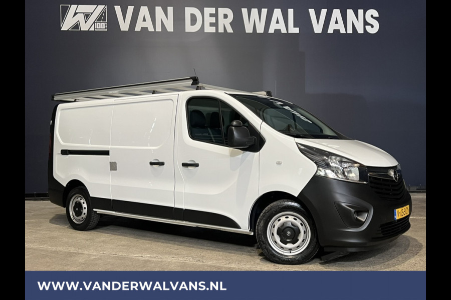 Opel Vivaro 1.6 CDTI 126pk L2H1 Euro6 Airco | 2x Zijdeur | Imperiaal | Trekhaak | Navigatie cruisecontrol, parkeersensoren, trap