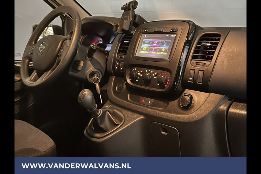 Opel Vivaro 1.6 CDTI 126pk L2H1 Euro6 Airco | 2x Zijdeur | Imperiaal | Trekhaak | Navigatie cruisecontrol, parkeersensoren, trap