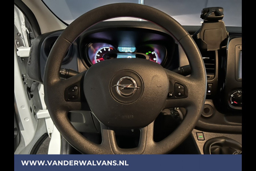 Opel Vivaro 1.6 CDTI 126pk L2H1 Euro6 Airco | 2x Zijdeur | Imperiaal | Trekhaak | Navigatie cruisecontrol, parkeersensoren, trap