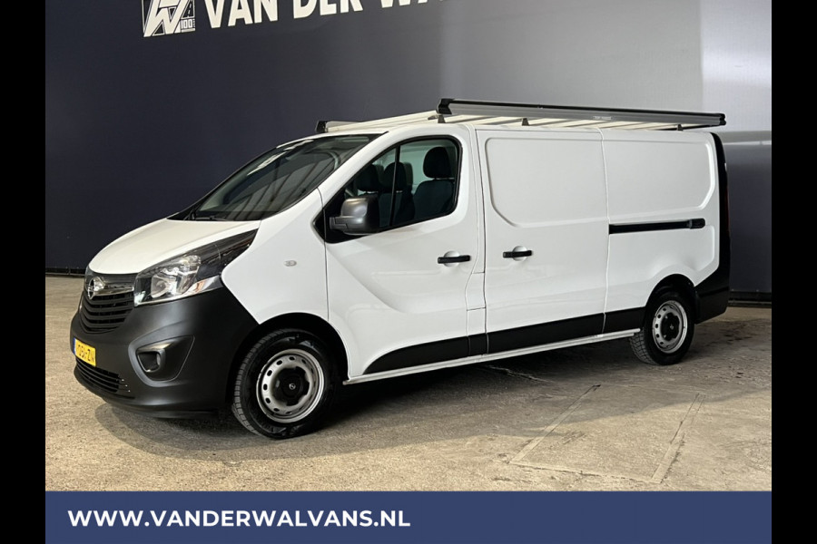 Opel Vivaro 1.6 CDTI 126pk L2H1 Euro6 Airco | 2x Zijdeur | Imperiaal | Trekhaak | Navigatie cruisecontrol, parkeersensoren, trap