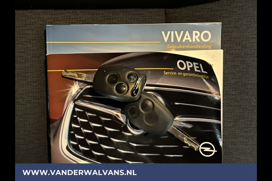 Opel Vivaro 1.6 CDTI 126pk L2H1 Euro6 Airco | 2x Zijdeur | Imperiaal | Trekhaak | Navigatie cruisecontrol, parkeersensoren, trap