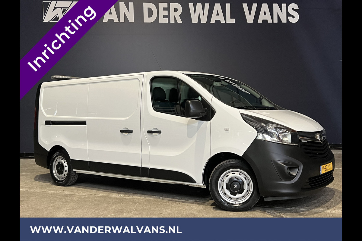 Opel Vivaro 1.6 CDTI 126pk L2H1 inrichting Euro6 Airco | Omvormer | Cruisecontrol | Trekhaak parkeersensoren, achterklep, camera, bijrijdersbank Opel Vivaro 1.6 CDTI 126pk L2H1 inrichting Euro6 Airco | Omvormer | Cruisecontrol | Trekhaak parkeersensoren, achterklep, camera, bijrijdersbank