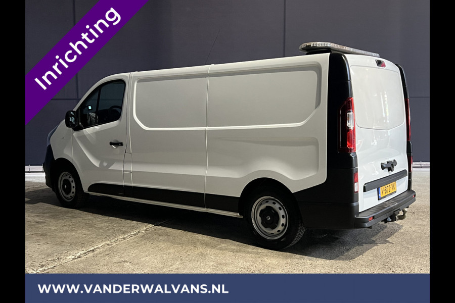 Opel Vivaro 1.6 CDTI 126pk L2H1 inrichting Euro6 Airco | Omvormer | Cruisecontrol | Trekhaak parkeersensoren, achterklep, camera, bijrijdersbank