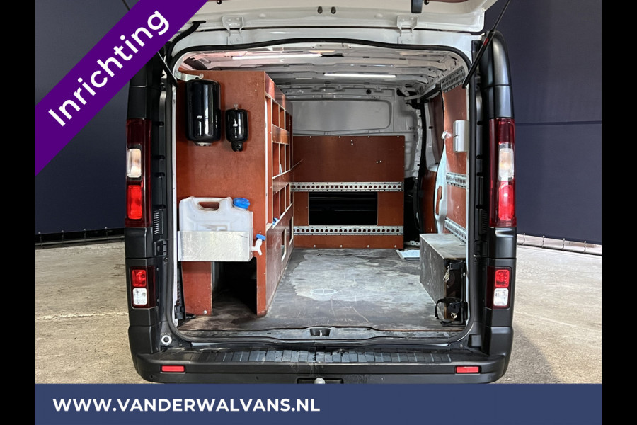 Opel Vivaro 1.6 CDTI 126pk L2H1 inrichting Euro6 Airco | Omvormer | Cruisecontrol | Trekhaak parkeersensoren, achterklep, camera, bijrijdersbank
