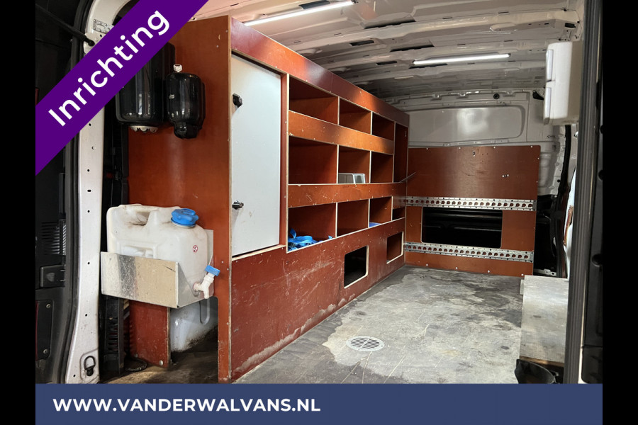 Opel Vivaro 1.6 CDTI 126pk L2H1 inrichting Euro6 Airco | Omvormer | Cruisecontrol | Trekhaak parkeersensoren, achterklep, camera, bijrijdersbank