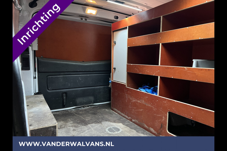 Opel Vivaro 1.6 CDTI 126pk L2H1 inrichting Euro6 Airco | Omvormer | Cruisecontrol | Trekhaak parkeersensoren, achterklep, camera, bijrijdersbank