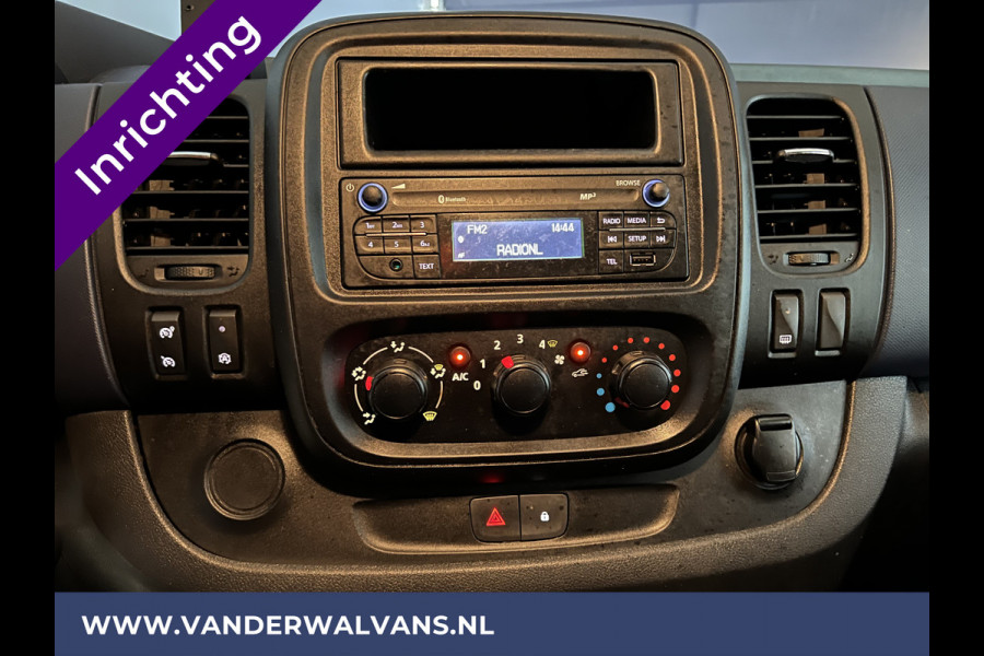 Opel Vivaro 1.6 CDTI 126pk L2H1 inrichting Euro6 Airco | Omvormer | Cruisecontrol | Trekhaak parkeersensoren, achterklep, camera, bijrijdersbank