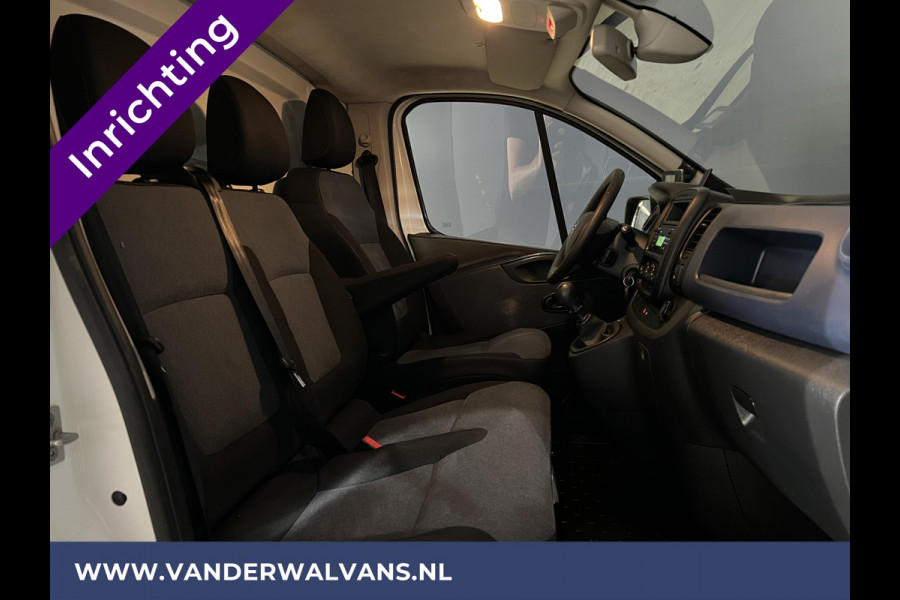 Opel Vivaro 1.6 CDTI 126pk L2H1 inrichting Euro6 Airco | Omvormer | Cruisecontrol | Trekhaak parkeersensoren, achterklep, camera, bijrijdersbank