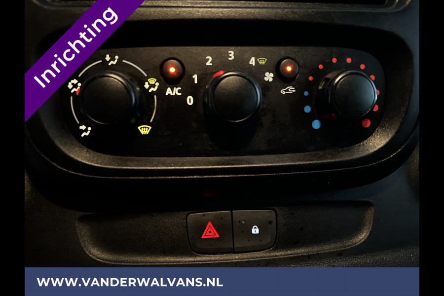 Opel Vivaro 1.6 CDTI 126pk L2H1 inrichting Euro6 Airco | Omvormer | Cruisecontrol | Trekhaak parkeersensoren, achterklep, camera, bijrijdersbank