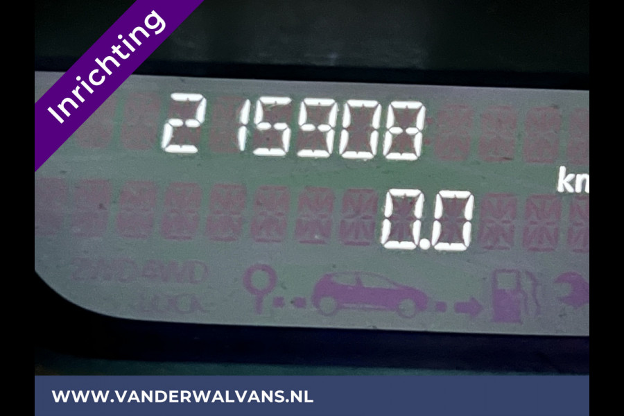 Opel Vivaro 1.6 CDTI 126pk L2H1 inrichting Euro6 Airco | Omvormer | Cruisecontrol | Trekhaak parkeersensoren, achterklep, camera, bijrijdersbank
