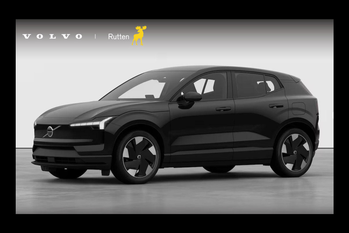 Volvo EX30 272PK Extended Range Plus Nu van € 46.797 voor € 39.297 / Adaptieve Cruise Control / Blis / Getinte ramen vanaf de B-stijl / 19" lichtmetalen velgen / Google infotainment Volvo EX30 272PK Extended Range Plus Nu van € 46.797 voor € 39.297 / Adaptieve Cruise Control / Blis / Getinte ramen vanaf de B-stijl / 19" lichtmetalen velgen / Google infotainment