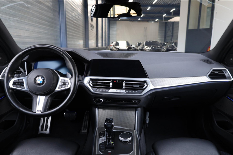 BMW 3 Serie 318i M-Sport LED/VIRTUAL/SFEER/PANO/HALF LEDER+S.VERWAMRING/20" LMV/CAM/CRUISE/ECC/12 MND GARANTIE!