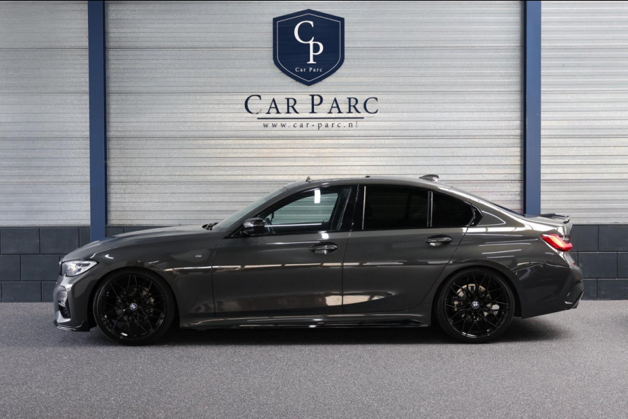 BMW 3 Serie 318i M-Sport LED/VIRTUAL/SFEER/PANO/HALF LEDER+S.VERWAMRING/20" LMV/CAM/CRUISE/ECC/12 MND GARANTIE!