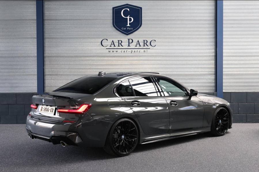 BMW 3 Serie 318i M-Sport LED/VIRTUAL/SFEER/PANO/HALF LEDER+S.VERWAMRING/20" LMV/CAM/CRUISE/ECC/12 MND GARANTIE!