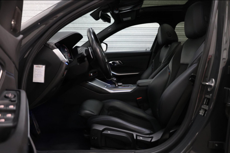 BMW 3 Serie 318i M-Sport LED/VIRTUAL/SFEER/PANO/HALF LEDER+S.VERWAMRING/20" LMV/CAM/CRUISE/ECC/12 MND GARANTIE!