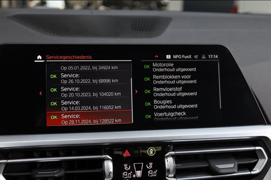 BMW 3 Serie 318i M-Sport LED/VIRTUAL/SFEER/PANO/HALF LEDER+S.VERWAMRING/20" LMV/CAM/CRUISE/ECC/12 MND GARANTIE!