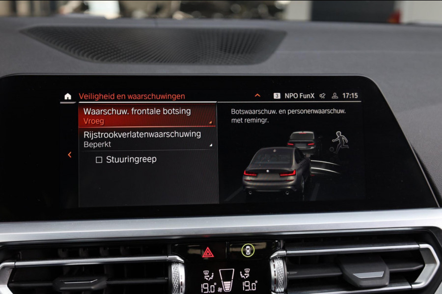 BMW 3 Serie 318i M-Sport LED/VIRTUAL/SFEER/PANO/HALF LEDER+S.VERWAMRING/20" LMV/CAM/CRUISE/ECC/12 MND GARANTIE!