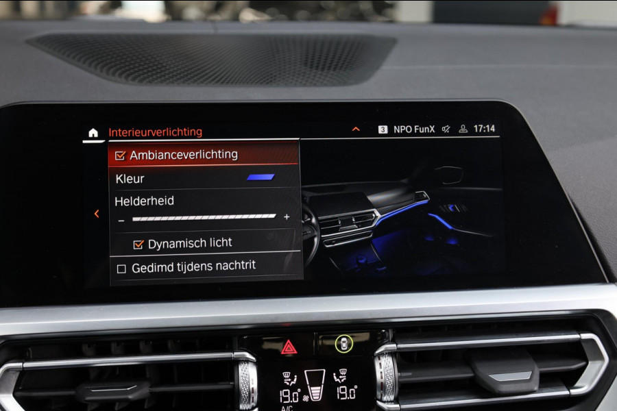 BMW 3 Serie 318i M-Sport LED/VIRTUAL/SFEER/PANO/HALF LEDER+S.VERWAMRING/20" LMV/CAM/CRUISE/ECC/12 MND GARANTIE!
