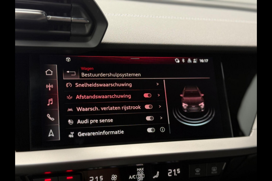 Audi A3 Sportback 35 TFSI 3x S-Line CarPlay Camera