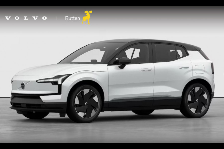 Volvo EX30 272PK Extended Range Plus Nu van €47.150 Voor €39.650! / Adaptieve Cruise Control/ Dodehoek Detectie / Parkeersensoren voor en achter/ Achteruitrijcamera/ Warmtepomp/ Google Services/