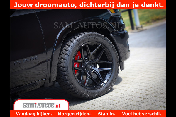Dodge Ram 1500 Limited Night High Output 540HP 706Nm | Massage + Full Option | De Meest Luxe en Volle Pick-Up in zijn Klasse | Comfortabele Dubbele Cabine met Royale 5 Zitplaatsen | BPM vrij | Nu Leverbaar uit Voorraad | Voorraad Nr 2320 - 5138