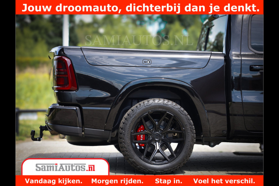 Dodge Ram 1500 Limited Night High Output 540HP 706Nm | Massage + Full Option | De Meest Luxe en Volle Pick-Up in zijn Klasse | Comfortabele Dubbele Cabine met Royale 5 Zitplaatsen | BPM vrij | Nu Leverbaar uit Voorraad | Voorraad Nr 2320 - 5138