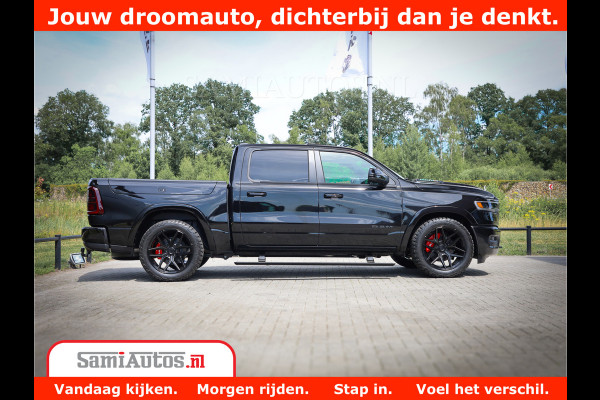 Dodge Ram 1500 Limited Night High Output 540HP 706Nm | Massage + Full Option | De Meest Luxe en Volle Pick-Up in zijn Klasse | Comfortabele Dubbele Cabine met Royale 5 Zitplaatsen | BPM vrij | Nu Leverbaar uit Voorraad | Voorraad Nr 2320 - 5138