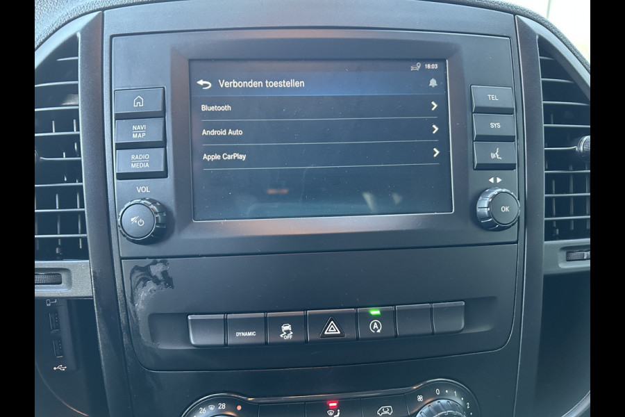 Mercedes-Benz Vito 116 CDI Extra lang / Automaat / Airco / Navigatie / Camera / Parkeersensoren / Cruise control / 270 Graden achterdeuren