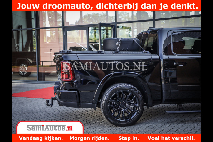 Dodge Ram 1500 Limited Night High Output 540HP 706Nm | Massage + Full Option | De Meest Luxe en Volle Pick-Up in zijn Klasse | Comfortabele Dubbele Cabine met Royale 5 Zitplaatsen | BPM vrij | Nu Leverbaar uit Voorraad | Voorraad Nr 2320 - 5138