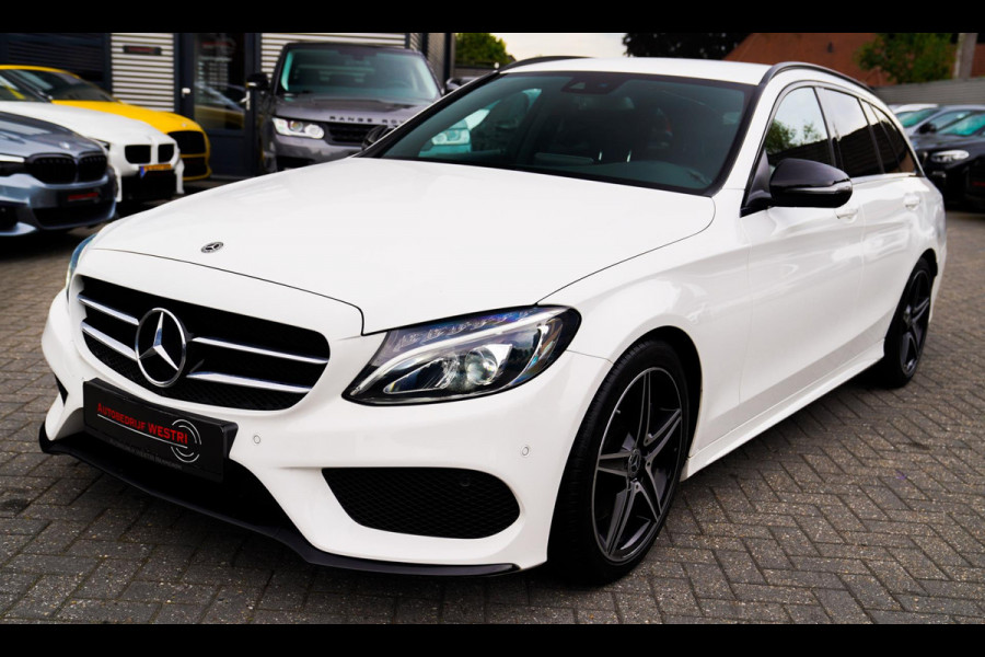 Mercedes-Benz C-Klasse Estate 350 e Business Solution AMG | Burmester Sound System | Luxe Leder | Stoelverwarming | Cruise control