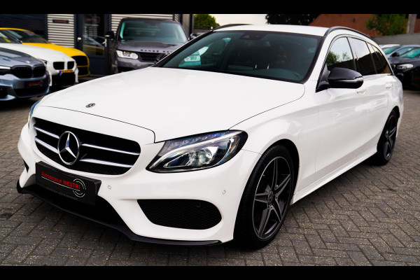 Mercedes-Benz C-Klasse Estate 350 e Business Solution AMG | Burmester Sound System | Luxe Leder | Stoelverwarming | Cruise control