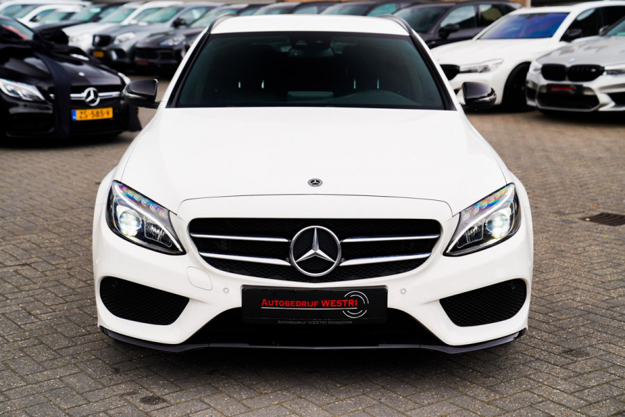 Mercedes-Benz C-Klasse Estate 350 e Business Solution AMG | Burmester Sound System | Luxe Leder | Stoelverwarming | Cruise control
