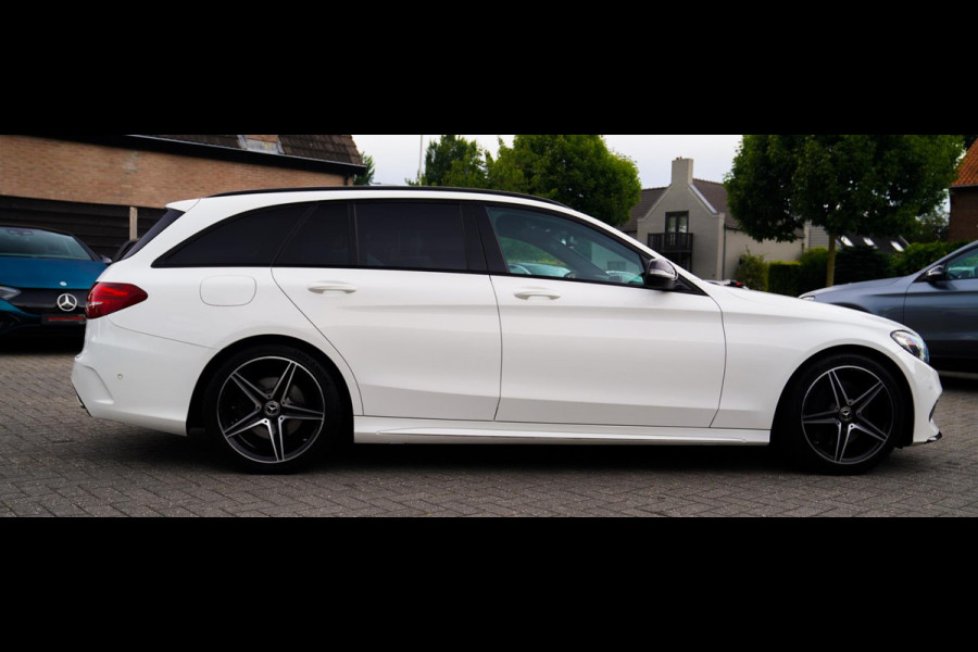 Mercedes-Benz C-Klasse Estate 350 e Business Solution AMG | Burmester Sound System | Luxe Leder | Stoelverwarming | Cruise control