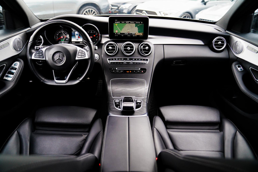 Mercedes-Benz C-Klasse Estate 350 e Business Solution AMG | Burmester Sound System | Luxe Leder | Stoelverwarming | Cruise control