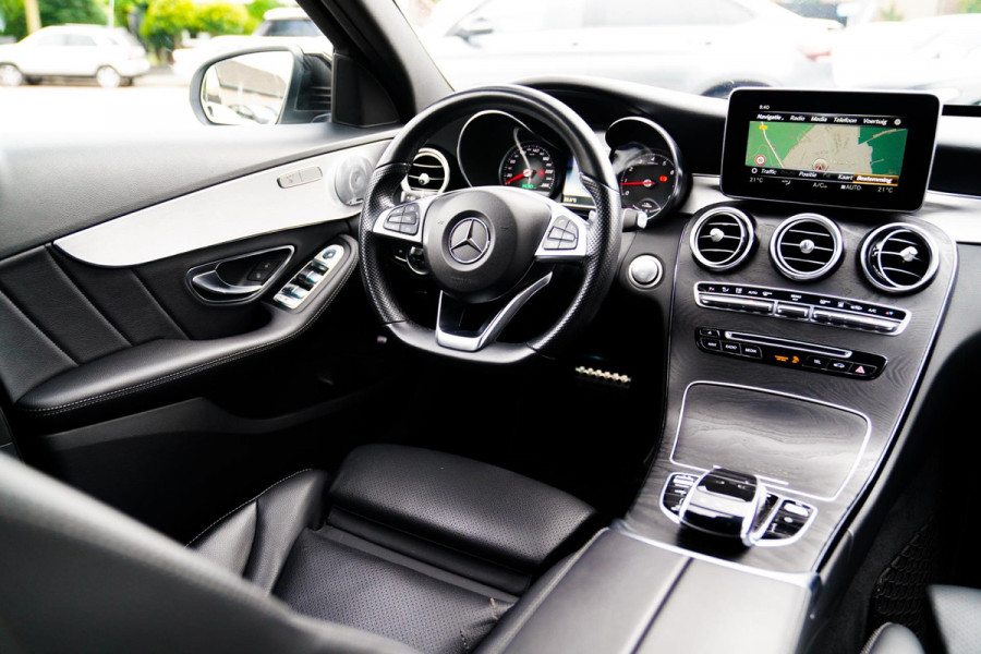 Mercedes-Benz C-Klasse Estate 350 e Business Solution AMG | Burmester Sound System | Luxe Leder | Stoelverwarming | Cruise control