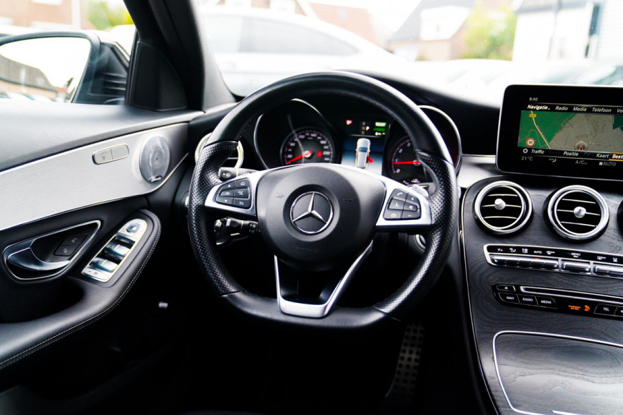 Mercedes-Benz C-Klasse Estate 350 e Business Solution AMG | Burmester Sound System | Luxe Leder | Stoelverwarming | Cruise control
