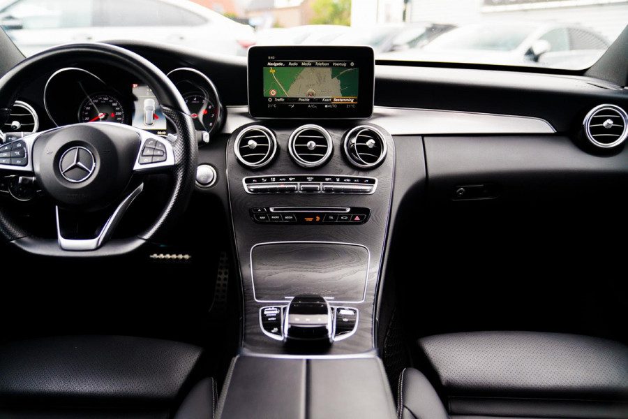 Mercedes-Benz C-Klasse Estate 350 e Business Solution AMG | Burmester Sound System | Luxe Leder | Stoelverwarming | Cruise control