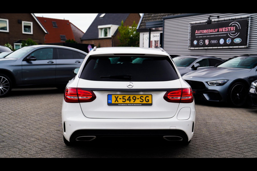 Mercedes-Benz C-Klasse Estate 350 e Business Solution AMG | Burmester Sound System | Luxe Leder | Stoelverwarming | Cruise control