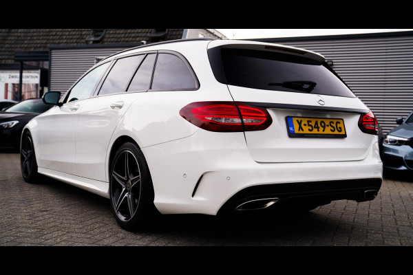 Mercedes-Benz C-Klasse Estate 350 e Business Solution AMG | Burmester Sound System | Luxe Leder | Stoelverwarming | Cruise control