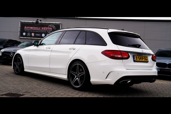 Mercedes-Benz C-Klasse Estate 350 e Business Solution AMG | Burmester Sound System | Luxe Leder | Stoelverwarming | Cruise control