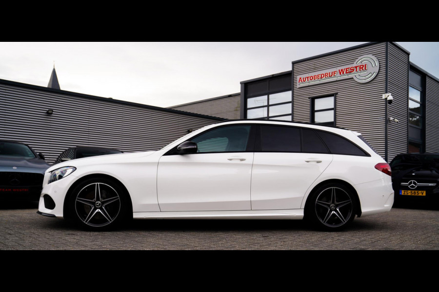 Mercedes-Benz C-Klasse Estate 350 e Business Solution AMG | Burmester Sound System | Luxe Leder | Stoelverwarming | Cruise control