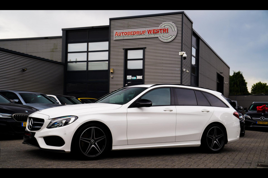 Mercedes-Benz C-Klasse Estate 350 e Business Solution AMG | Burmester Sound System | Luxe Leder | Stoelverwarming | Cruise control