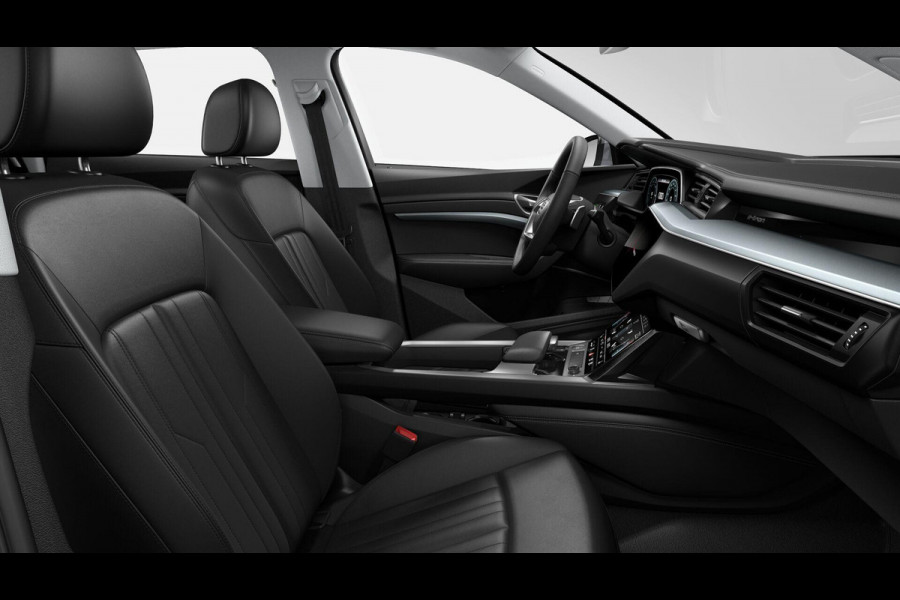 Audi e-tron e-tron 50 quattro Launch edition plus 71 kWh 313pk | Panoramadak | Lederen bekleding | Adaptieve cruise controle | Elektrisch verstelbare voorstoelen | Memory