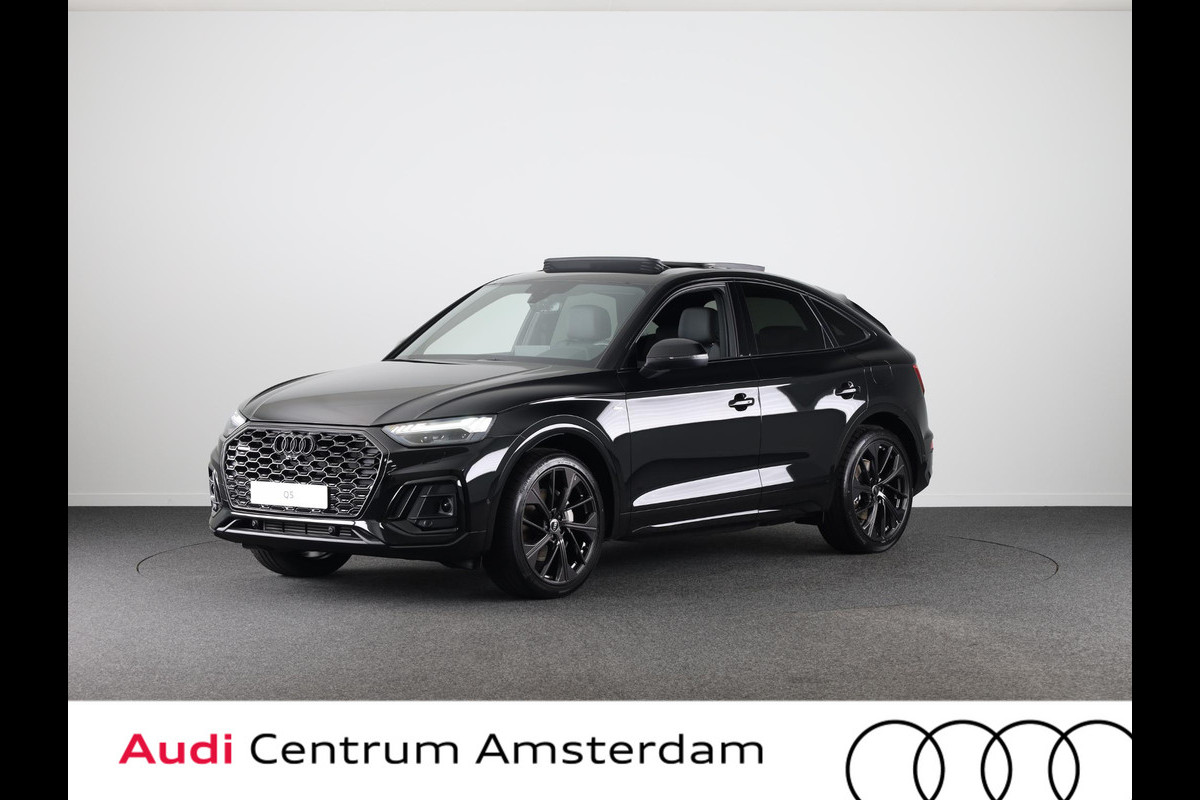 Audi Q5 Sportback S edition Competition 50 TFSI e 299pk | Luchtvering | Panoramadak | B&O | ACC | 360 camera | Assistentiepakket | Matrix LED Audi Q5 Sportback S edition Competition 50 TFSI e 299pk | Luchtvering | Panoramadak | B&O | ACC | 360 camera | Assistentiepakket | Matrix LED