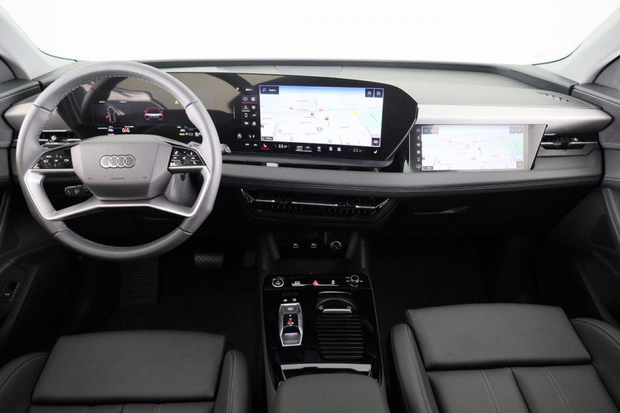 Audi Q6 e-tron Advanced edition e-tron perf 225kW/306pk 100Kwh Ha Tech Plus pakket, sportstoelen met leder, omgevingscamera's, adaptive cruisecontrol, verwarmbare voor en achterstoelen